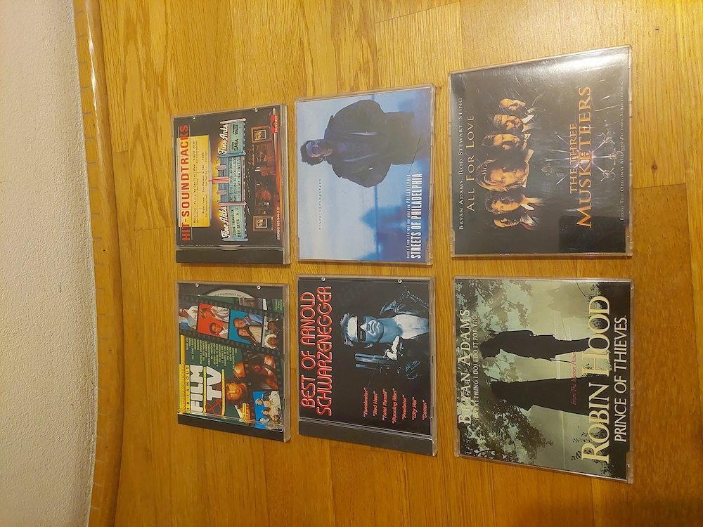 CD Soundtrack Bryan Adams, Springsteen, Schwarzenegger, Mix