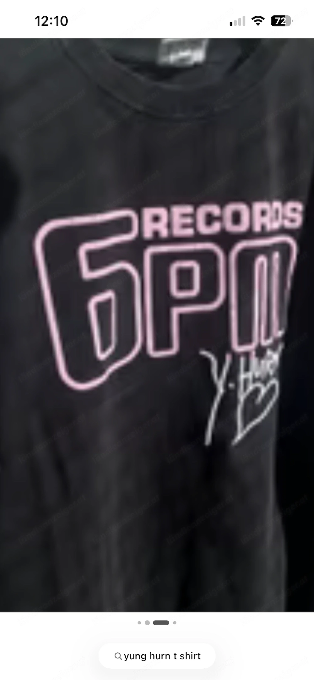 T-Shirt Yung Hurn, Gröẞe M
