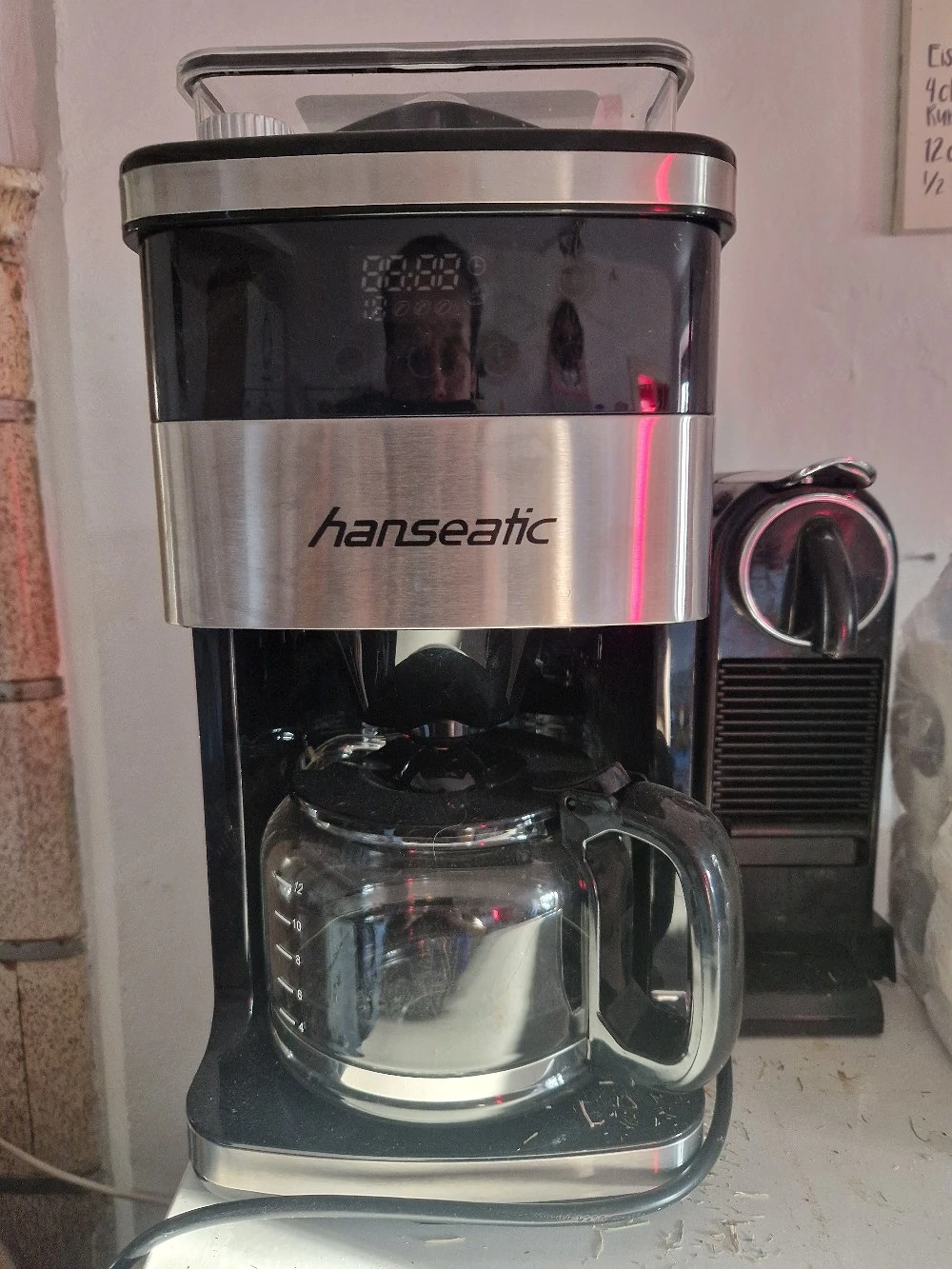 Kaffeemaschine mit Mahlwerk Hanseatic NEU