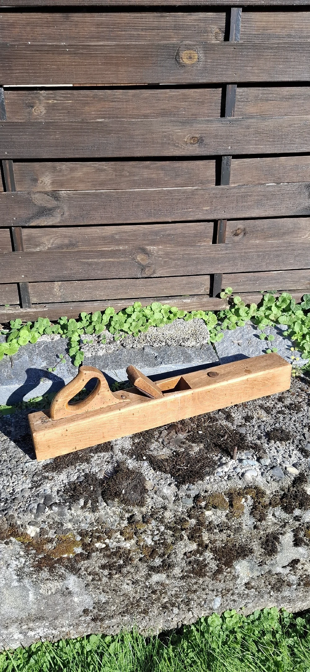 antiker Holzhobel 