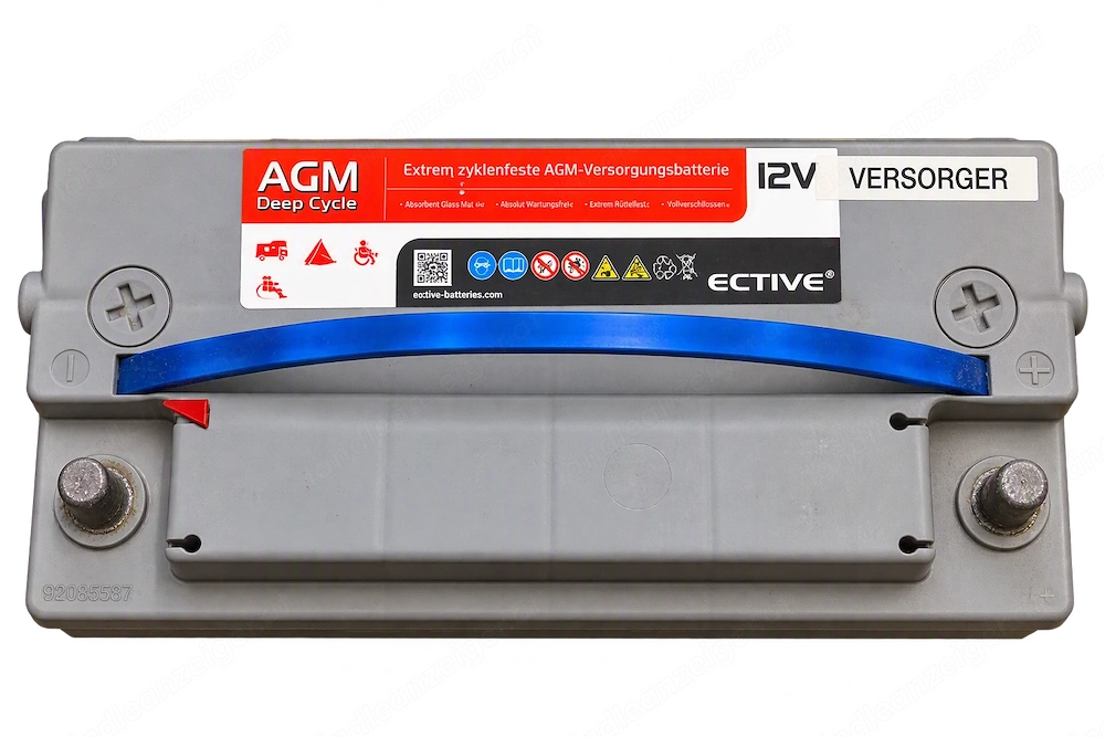 ECTIVE AGM Deep Cycle Autobatterie 12V 100Ah