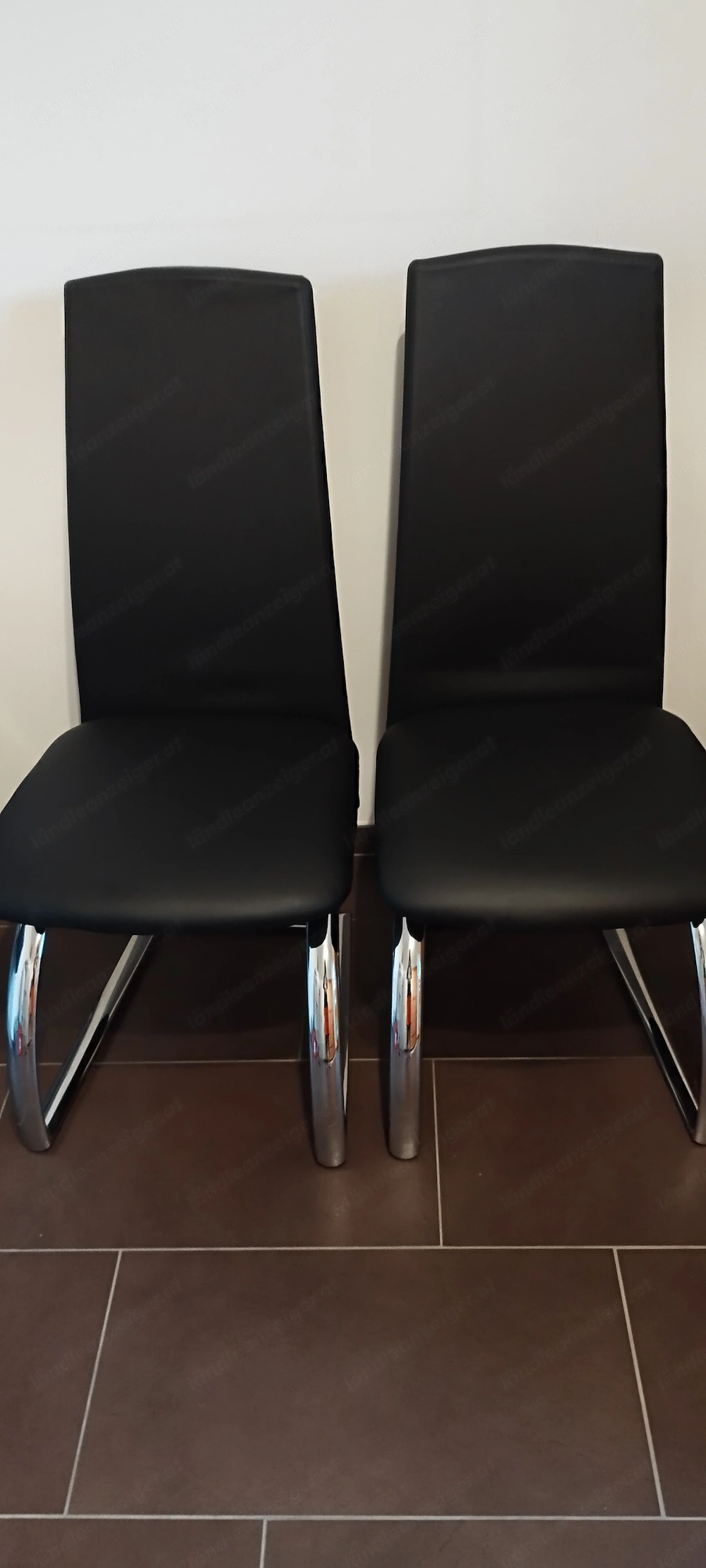 Schwingstühle schwarz