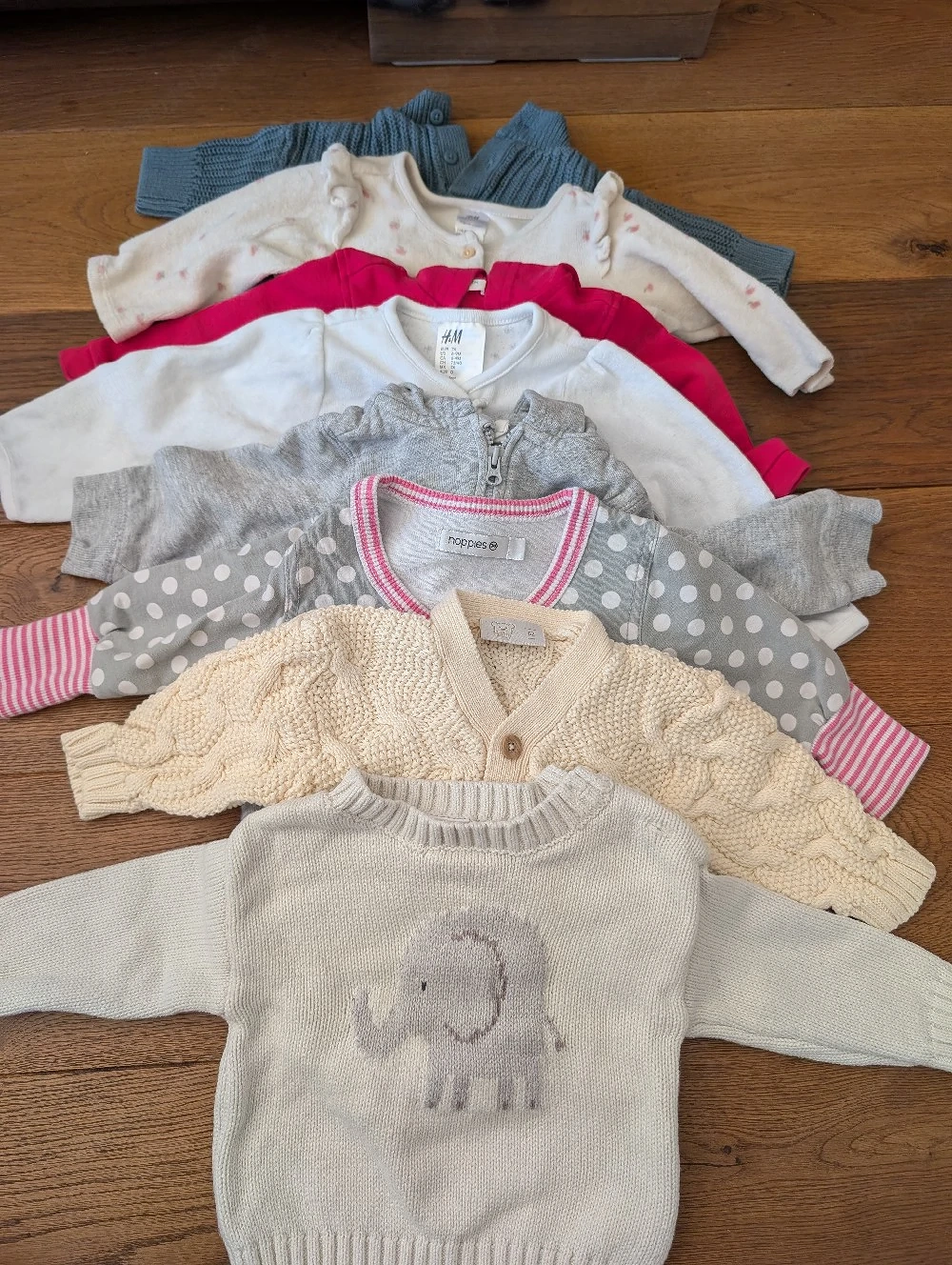 Pullover und Jäckchen Gr. 62