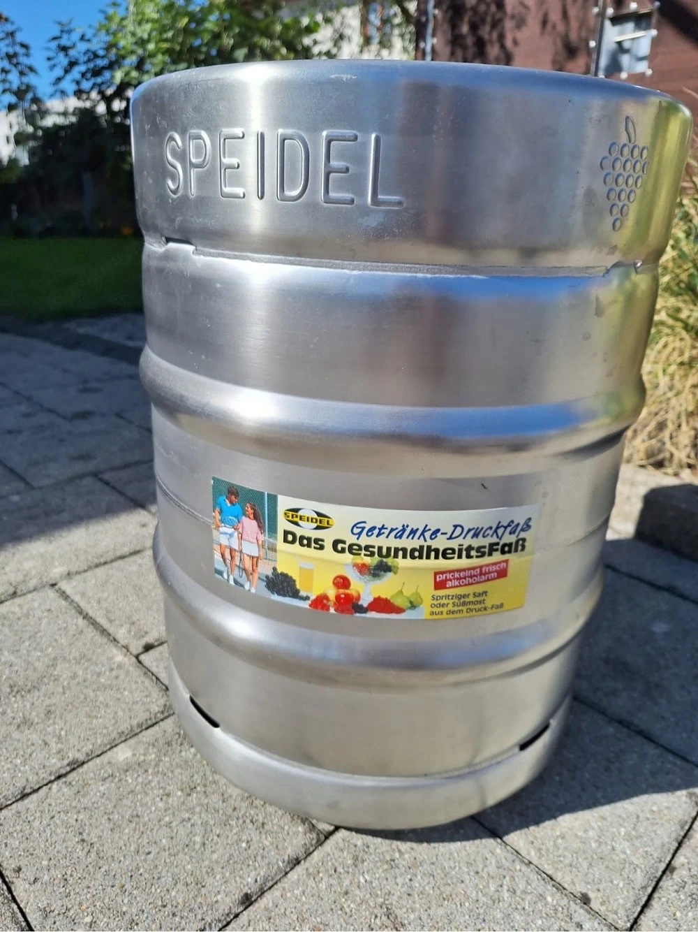 Edelstahl Druckfass 50 Liter