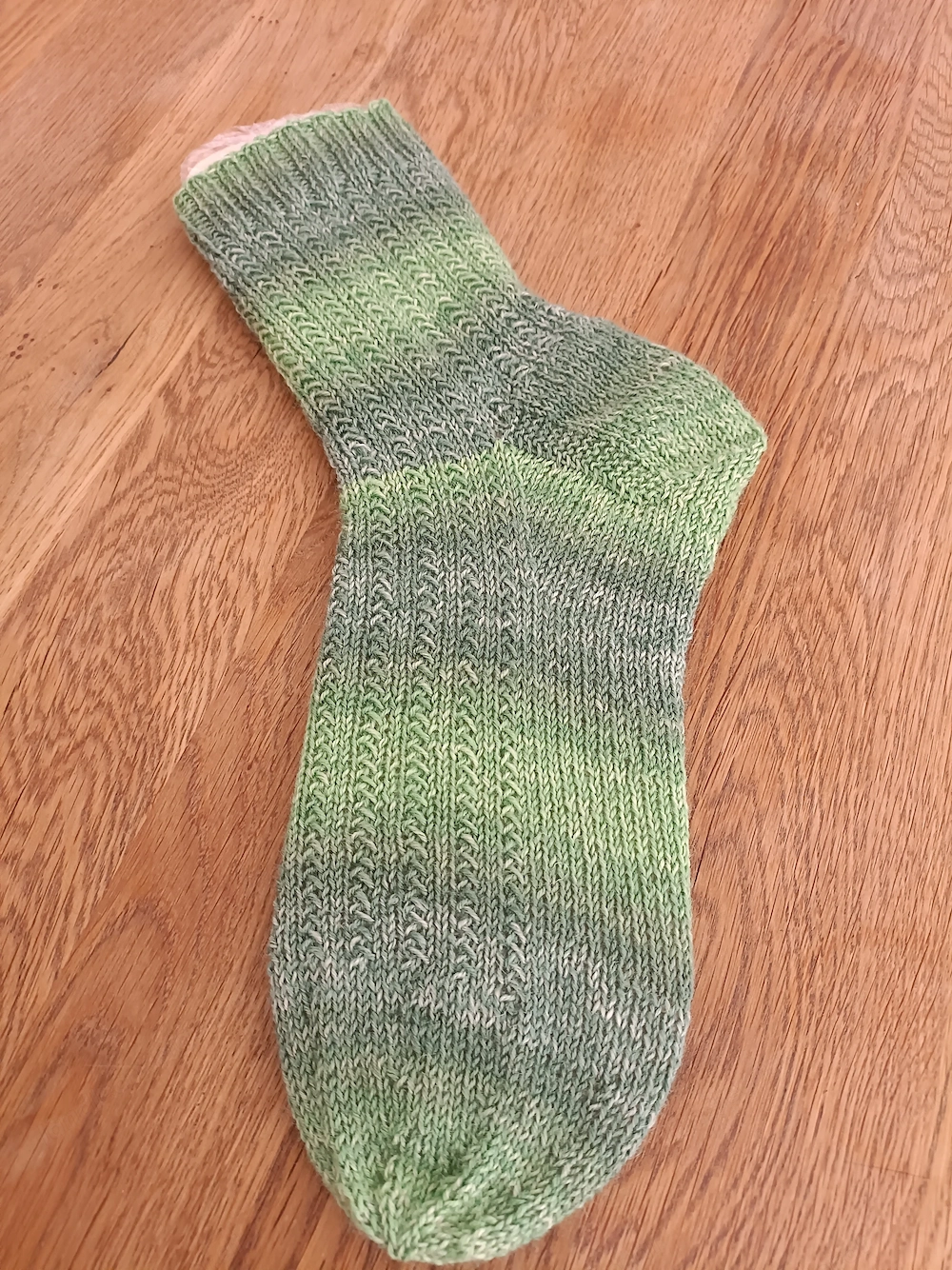 Wollsocken, handgestrickt