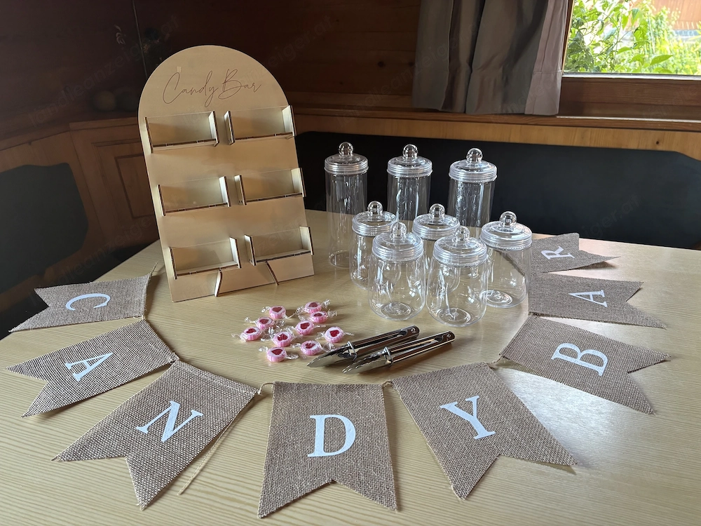 Zubehör Candybar für Geburtstag, Hochzeit oder Anderes