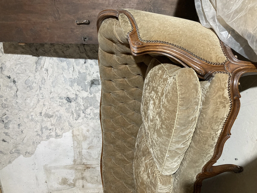 Sofa (Rokoko) zu verschenken