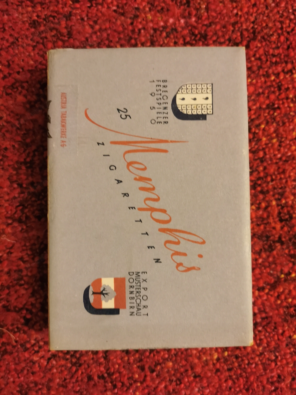 Memphis, Zigarettenschachtel 