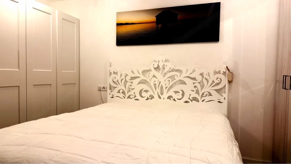 Doppelbett italienisch Metall