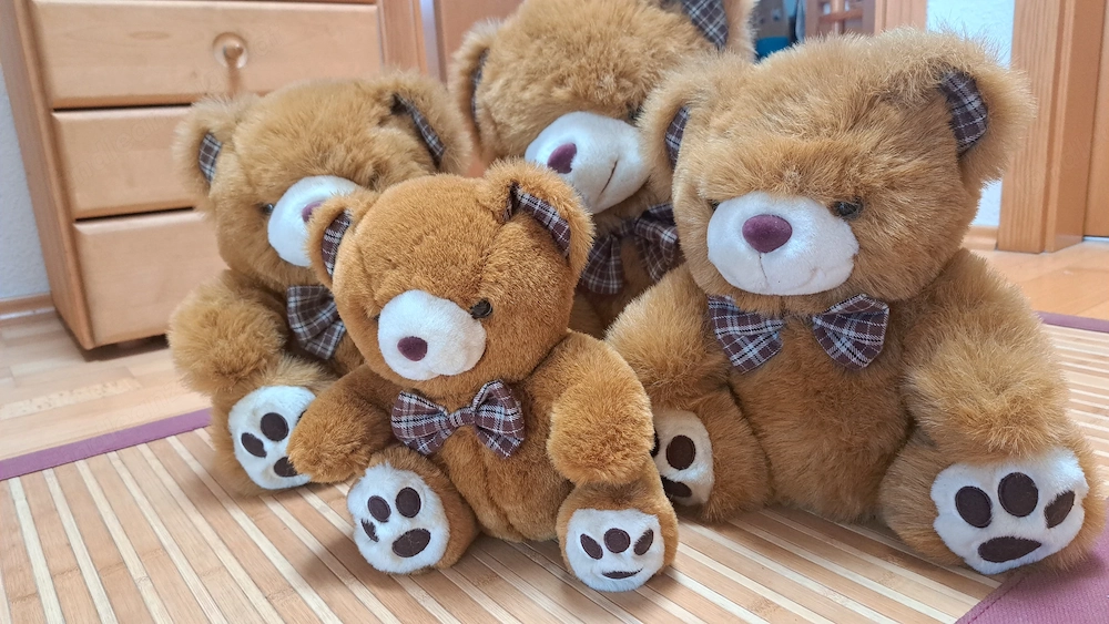 Teddybären Familie 