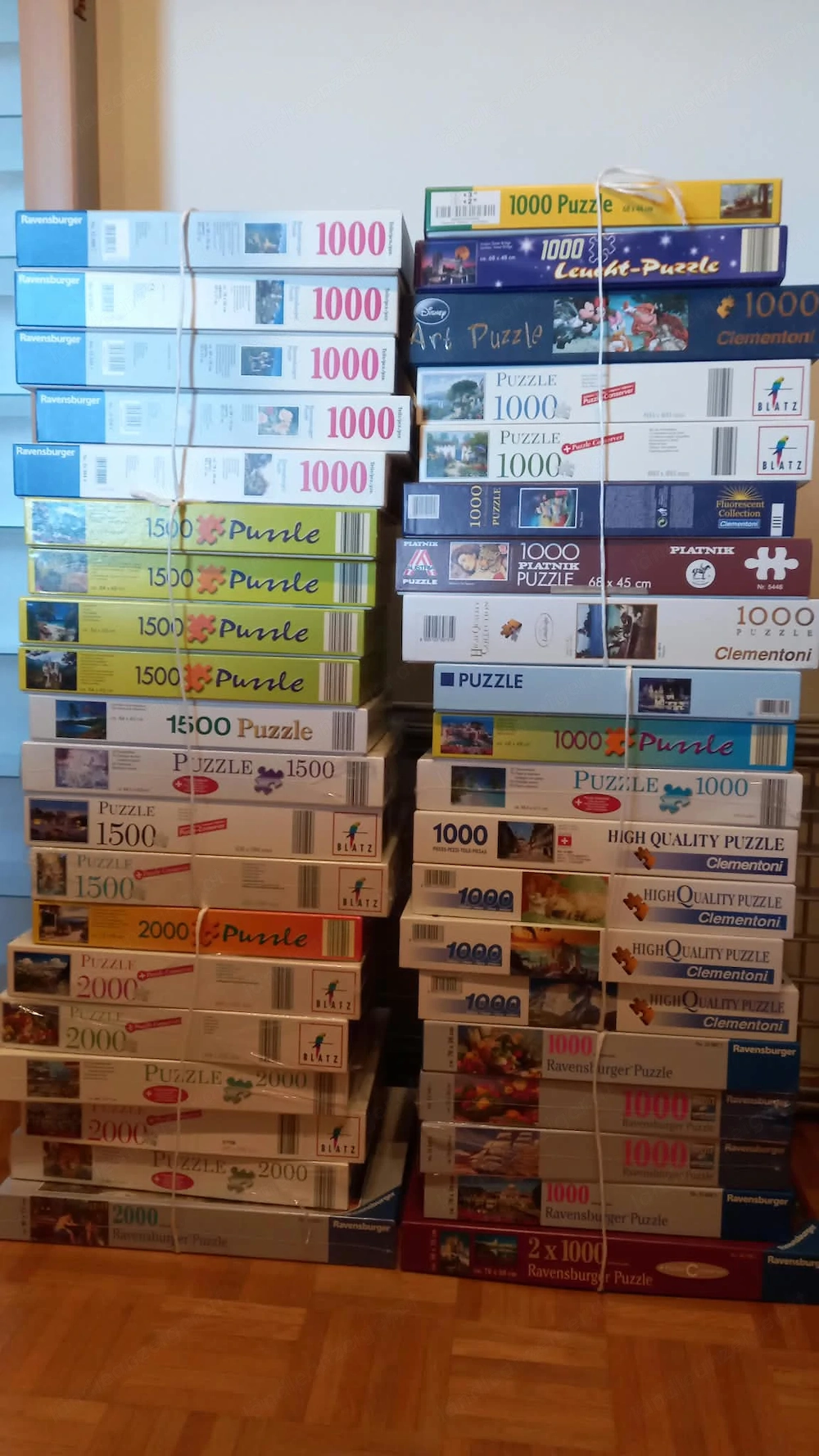 Puzzle 40 Stück neuwertig teilweise noch verschweißt