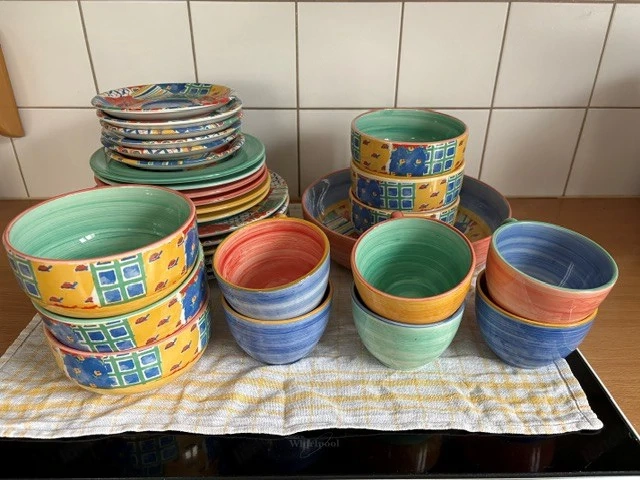 gebrauchtes Geschirrset für 6 Personen