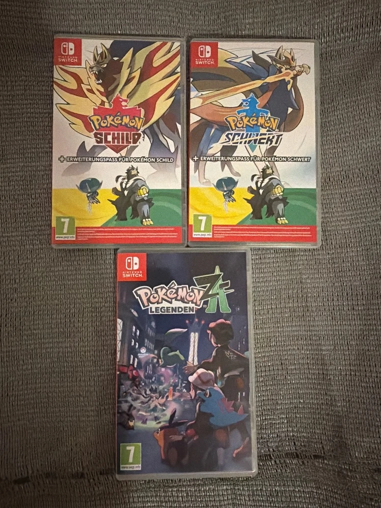 Nintendo Swich Pokemon Spiele