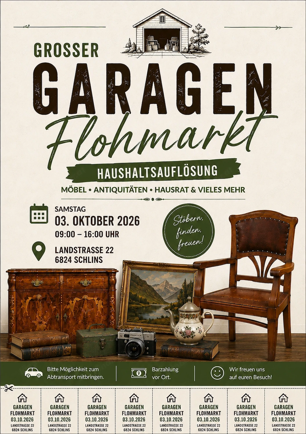 Garagenflohmarkt 
