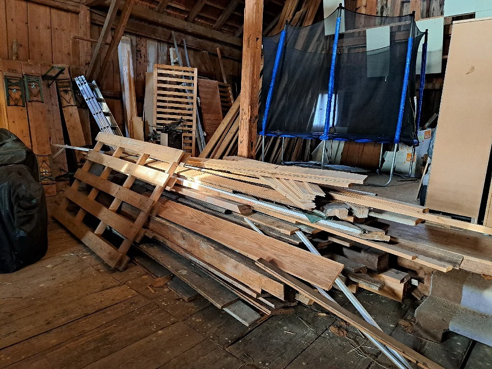 Holz gratis, Abfallholz