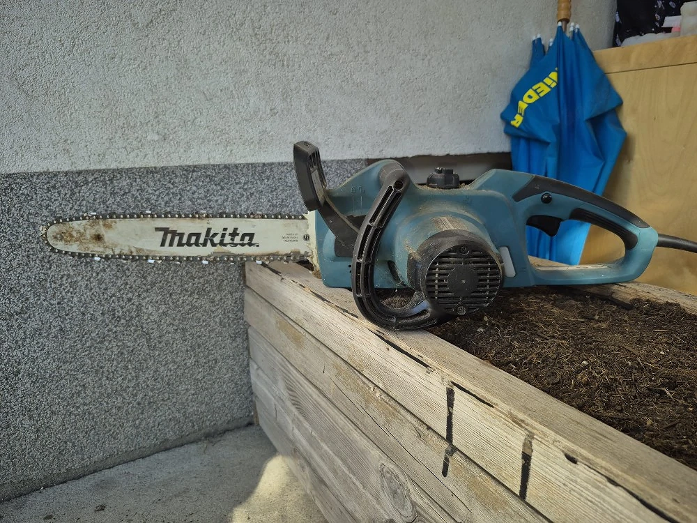 makita elektro motorsäge