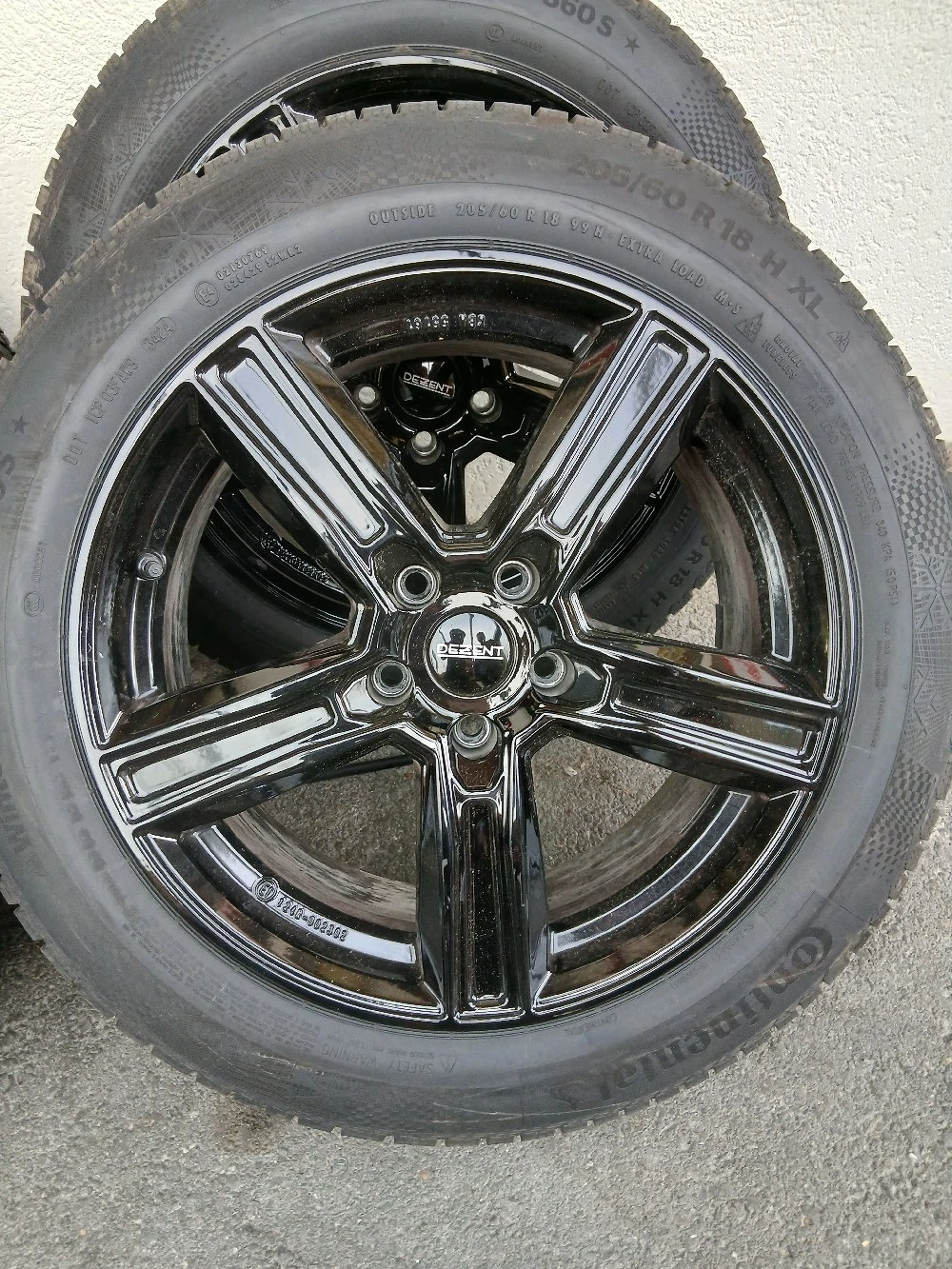 Winterkompletträder Continental TS860S Wie neu!