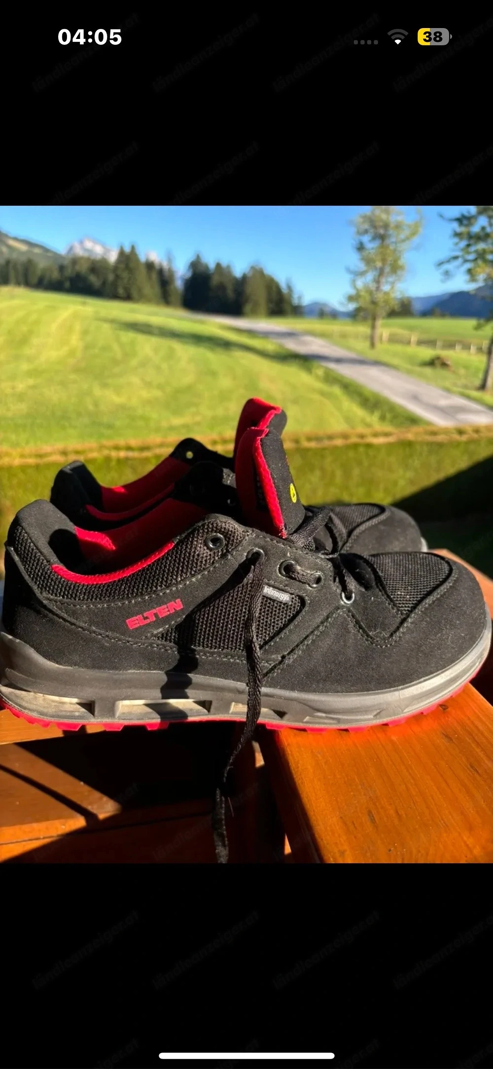 Elten Sicherheitsschuhe Maddox Black-Red