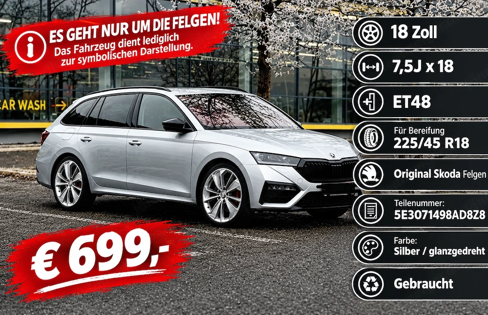 Skoda Octavia Aluräder 