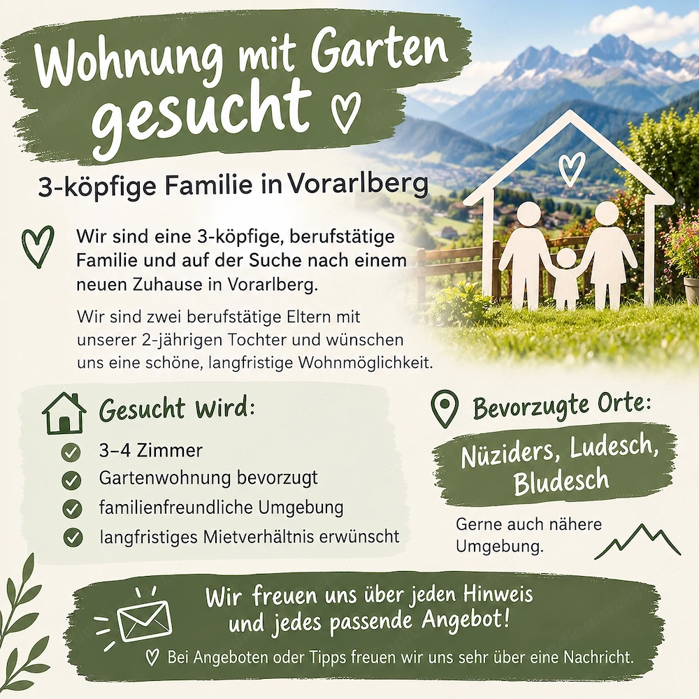 3-4 Zimmer Gartenwohnung 