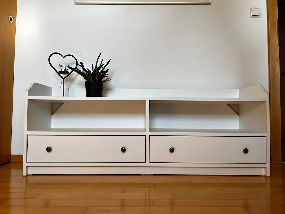 Ikea TV-Bank Hauga in weiß