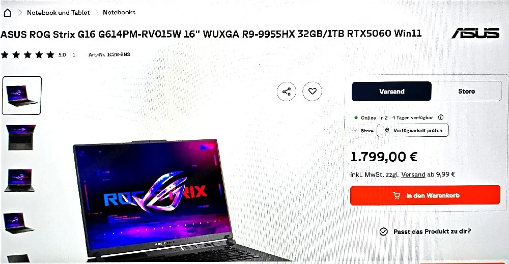 Gamer Laptop 