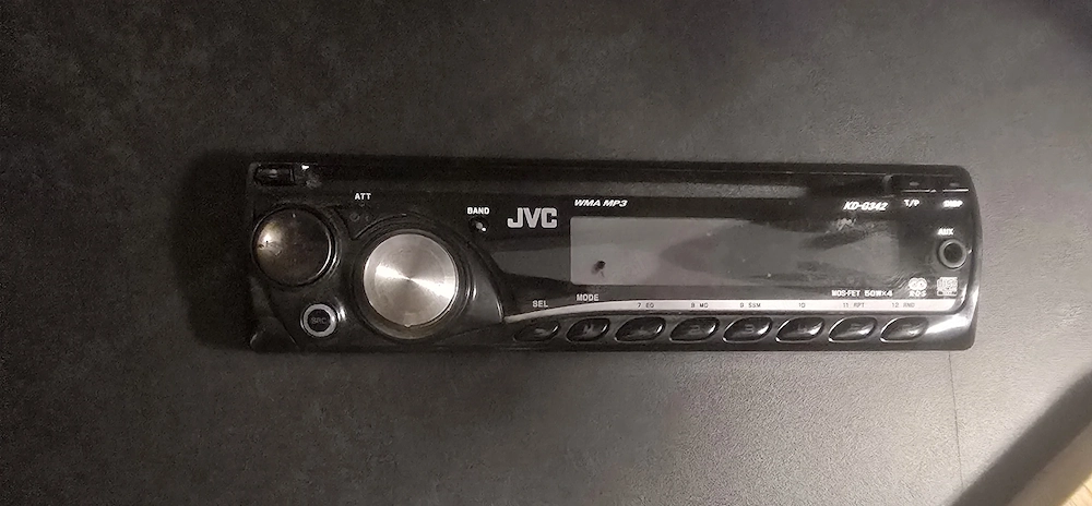 Jvc mp3 autoradio