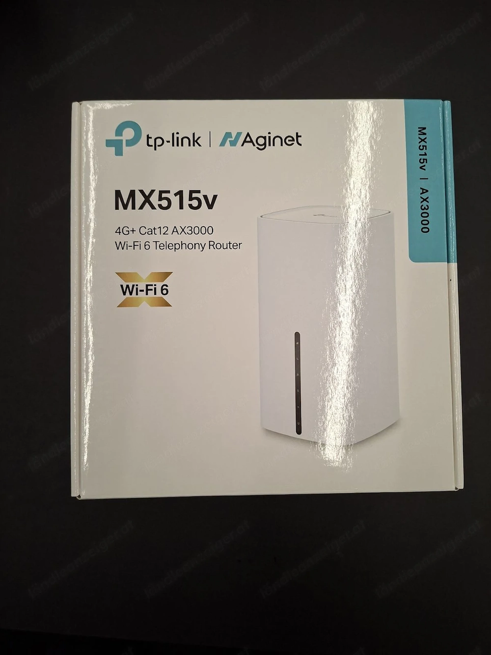 TP-Link Aginet MX515v 4G+ LTE-Router mit Wi-Fi 6 und Telefonanschluss   originalverpackt