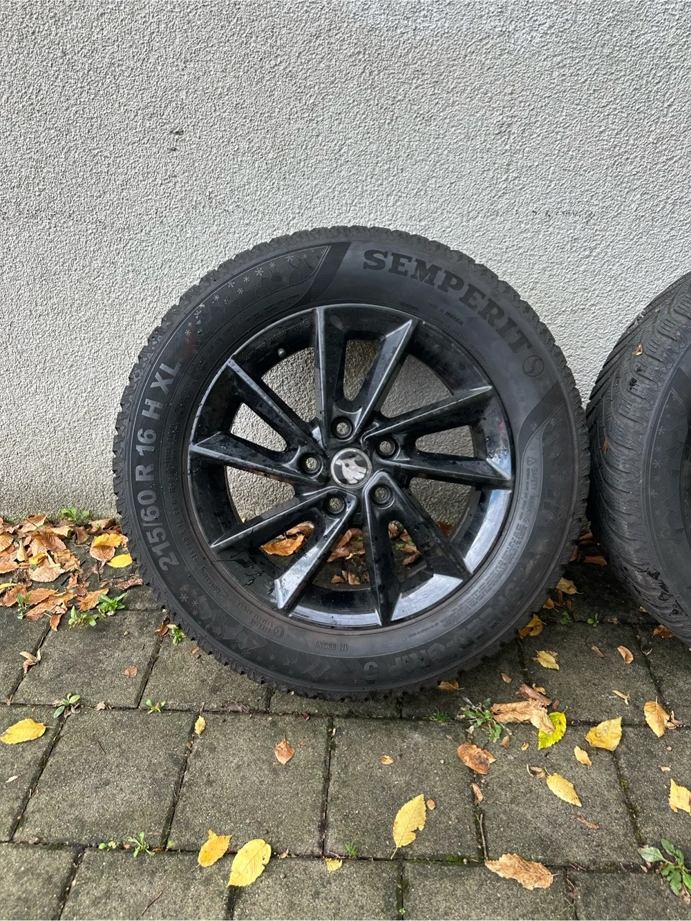 16 Zoll Skoda felgen mit Winterreifen 