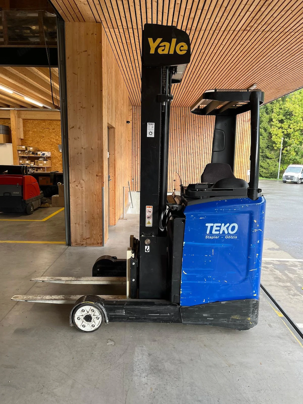 Schubmaststapler Yale MR 14