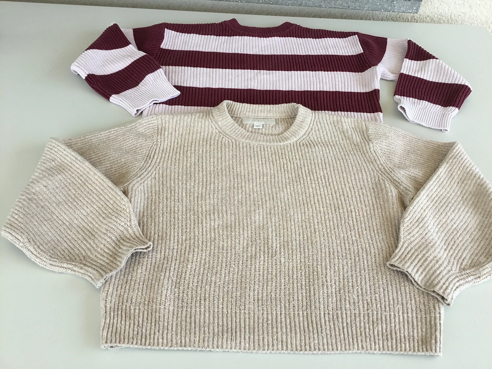 2 tolle Pullis für Herbst Winter Gr. 146 152 u. Gr.158, neuwertig