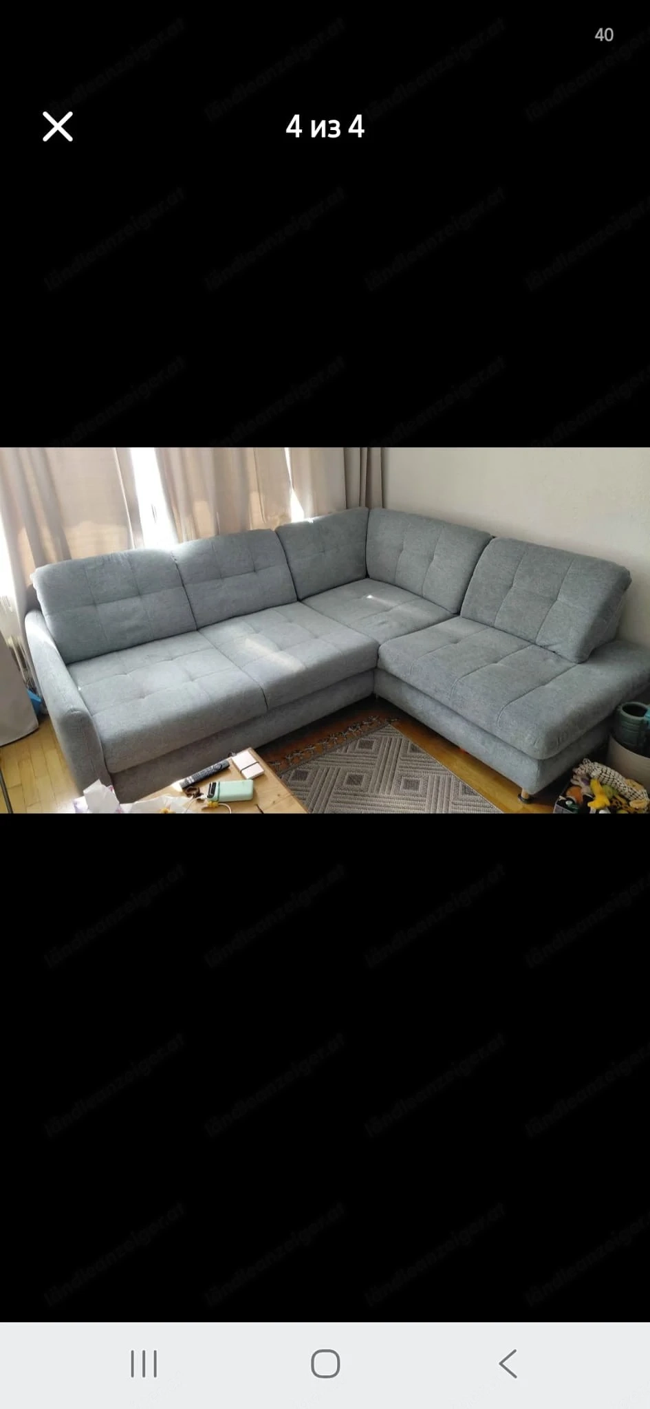 Gut gepflegte Couch Sofa Nichtraucher Haushalt 