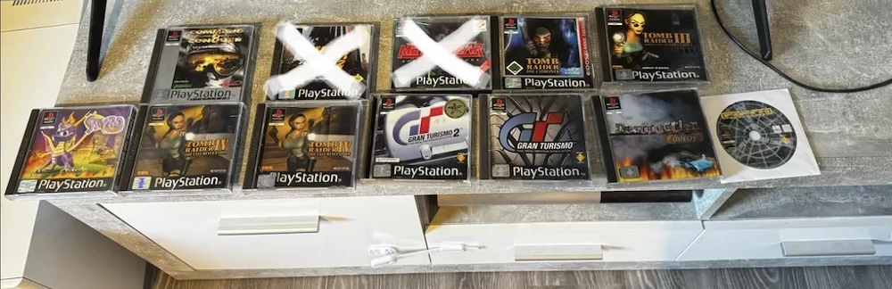 PlayStation Spielesammlung PS1 PS2 PS3 PS4 - 58 Spiele - großes Paket