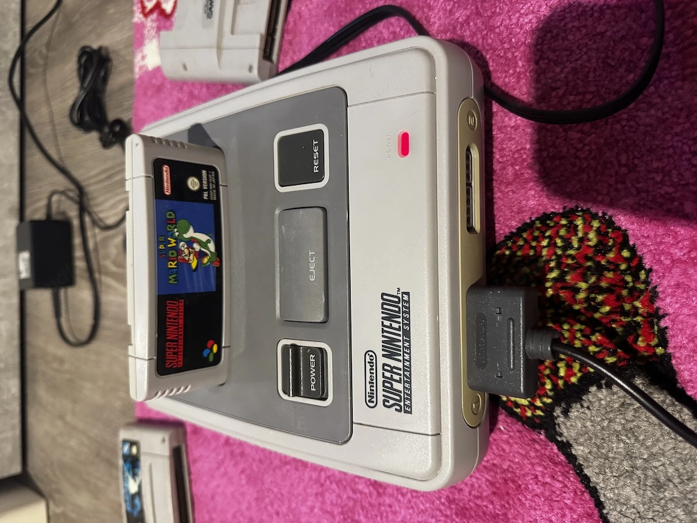 Super Nintendo SNES Komplettset + 7 Spiele + 2 Controller + Super Game Boy - getestet