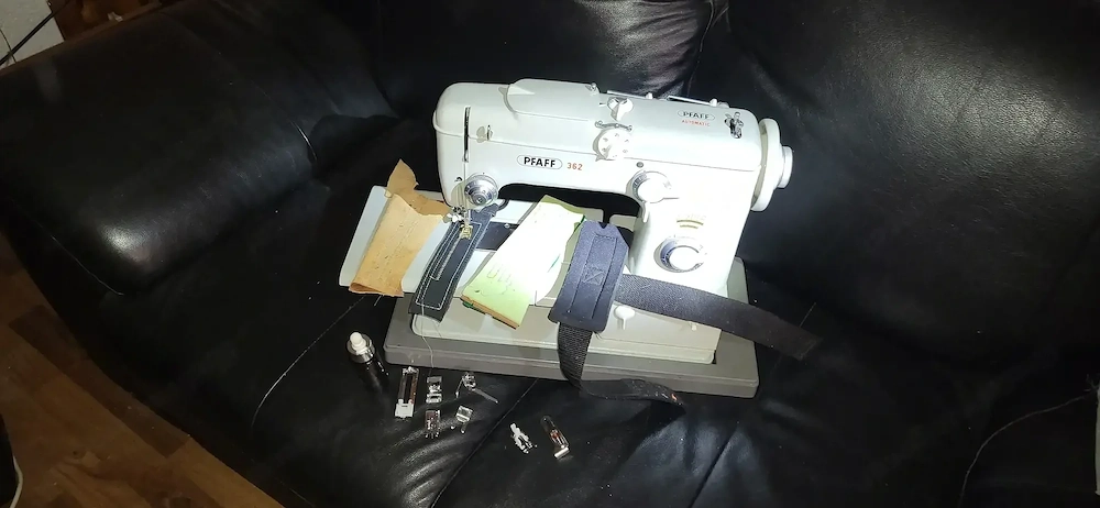 ledernähmaschine  pfaff 362 automatic  mit lebenslanger garantie auf mechanik !!