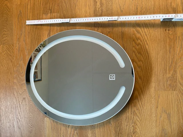 Schminkspiegel mit LED Licht 48 cm lang