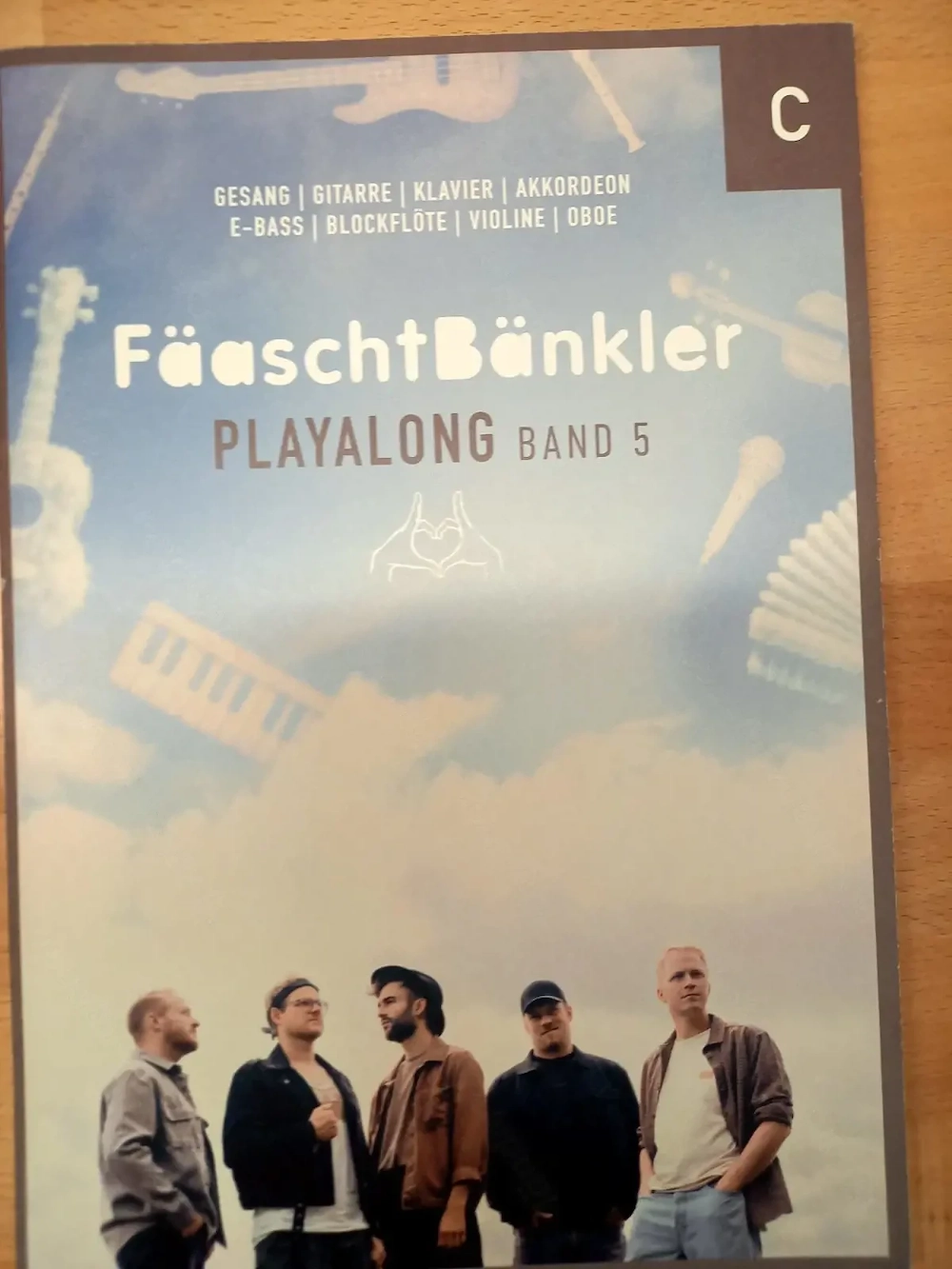 FäaschtBänkler Notenbuch   Playalong Band 5 (C-Stimmung)