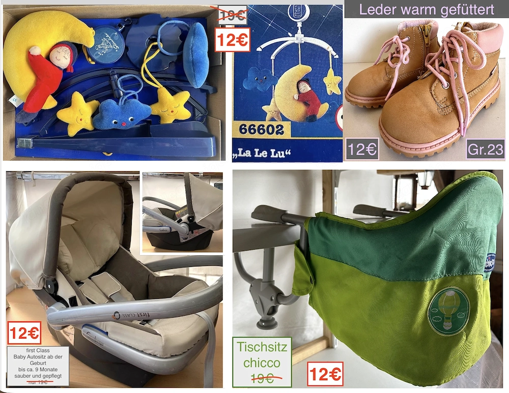 Baby Tischsitz Mobile Autositz 0-9Mon.