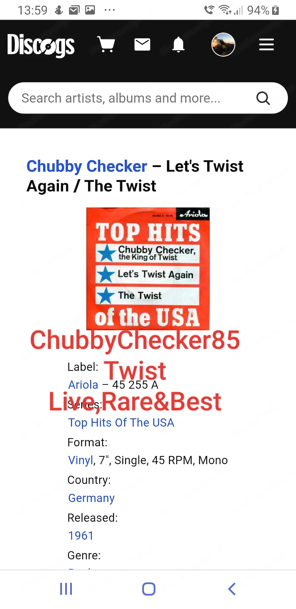 ChubbyChecker85AZ AbbaZappa AmbrosZander 