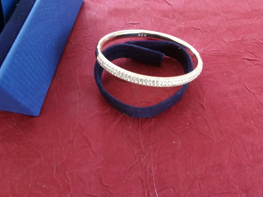 Swarovski - Armreif in Rosegold 