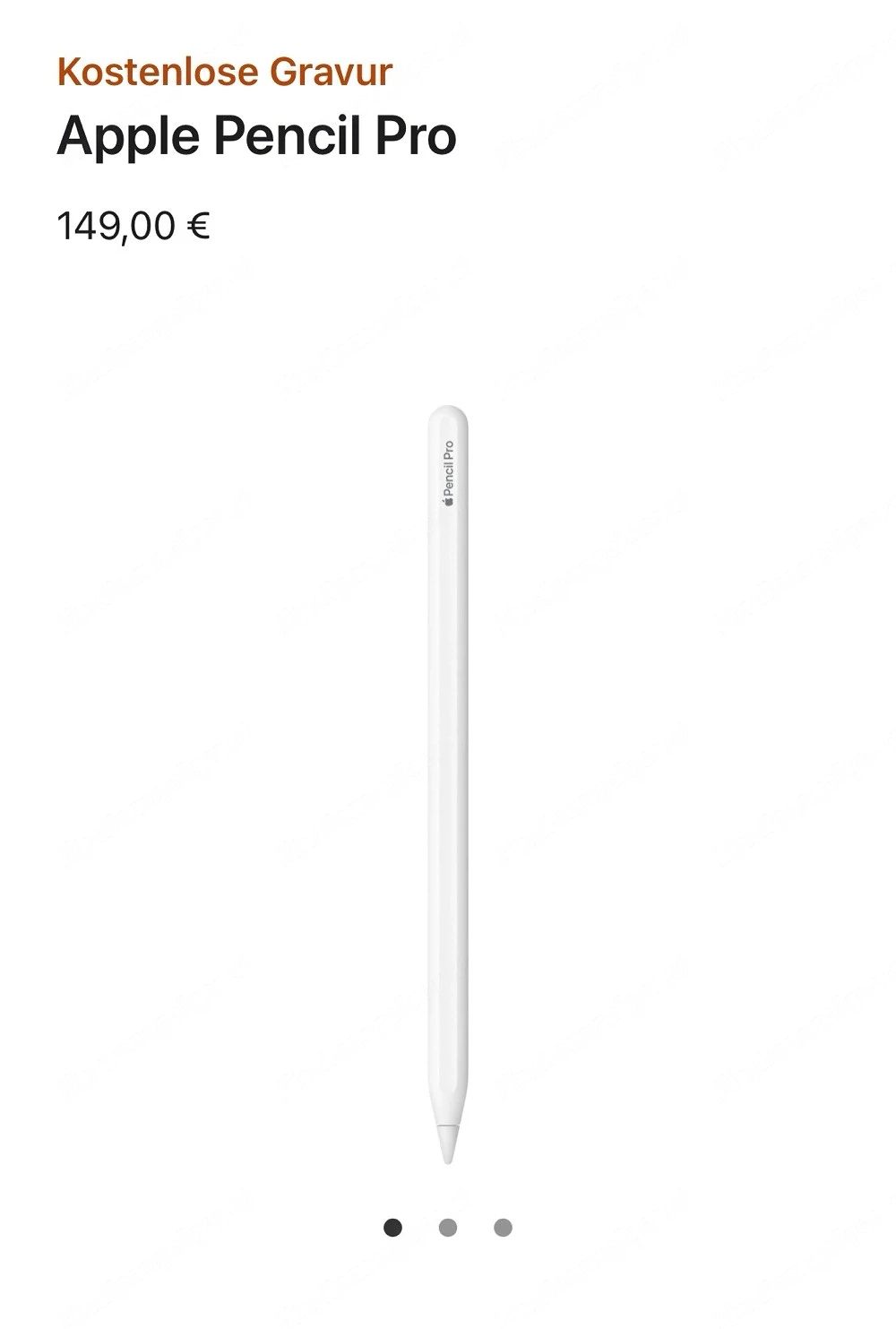 apple Pencil pro