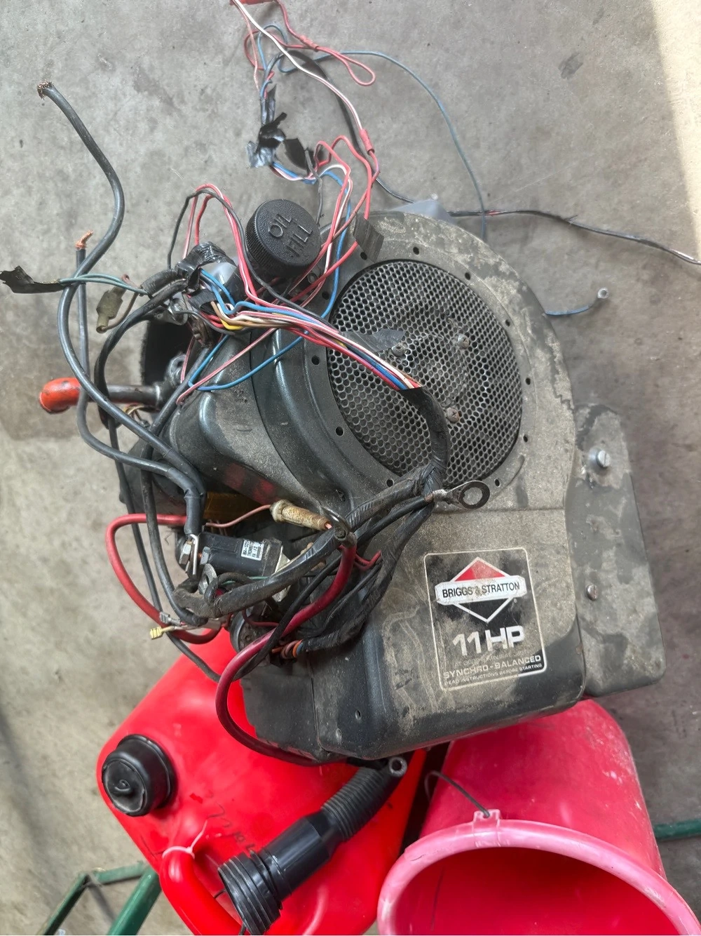 Rasentraktor Motor