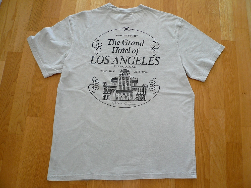 Los Angeles T-Shirt,  beige Gr. L  * NEU *