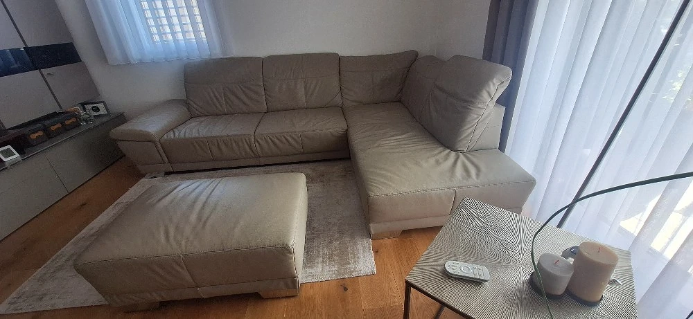 Echtleder Sofa 