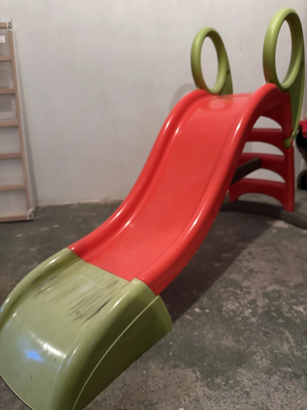 BIG Kinderrutsche rot grün für den Garten