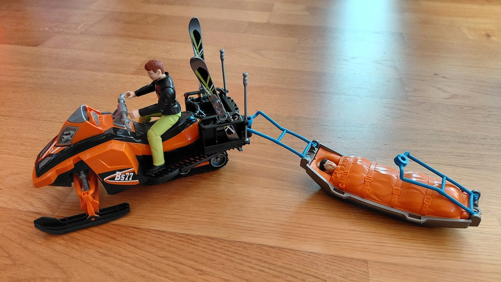 Bruder Skidoo mit Akja