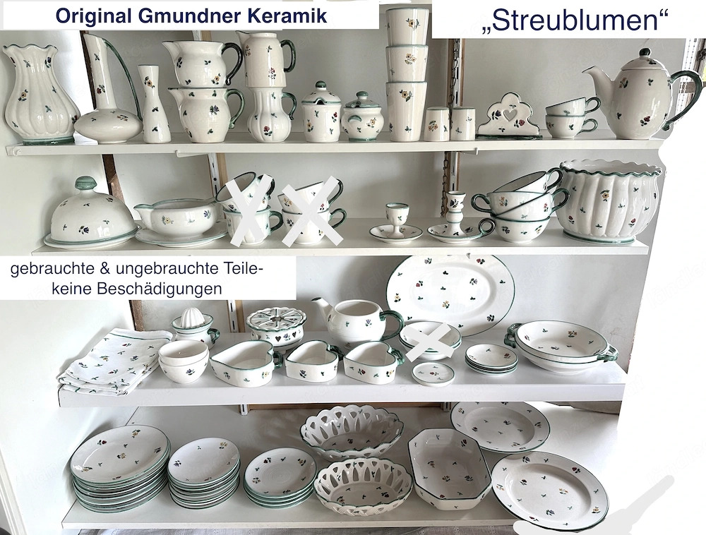Gmundner Keramik Streublumen ab 5 