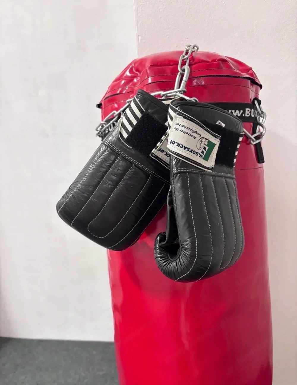 Studio Boxsack Goliat gefüllt inkl. Handschuhe Fighter 115x35