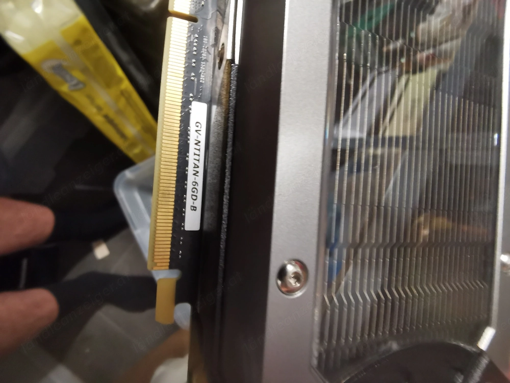 Gigabyte NVIDIA GeForce GTX TITAN 6GB   Original Referenzdesign