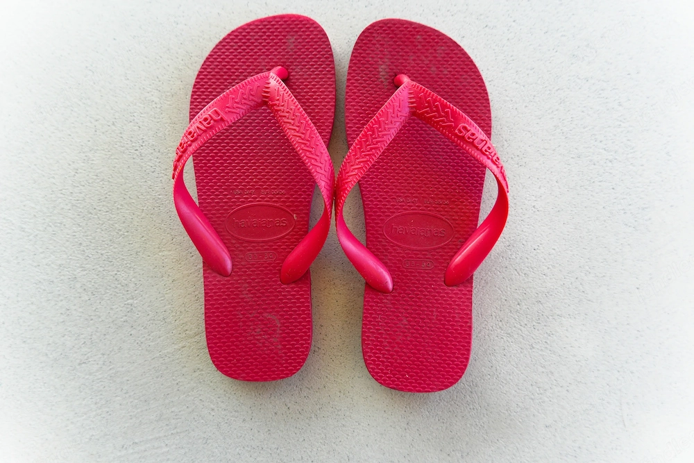 Havaianas Flip-Flops Zehentrenner, Pink Rot   Gr. 35-36
